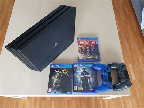 Sony Playstation 4 Pro 1 TB mit 3 Games | Kaufen auf Ricardo