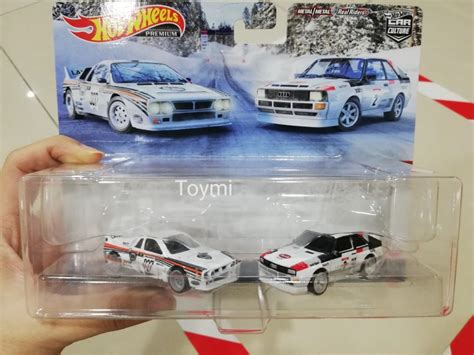 Hot Wheels Premium Rally Lancia Audi Quattro Hobbies Toys Toys Games On Carousell