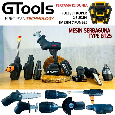 Jual Gtools Eropa Vf Mesin Bor Gerinda Jet Cleaner Impact Wrench