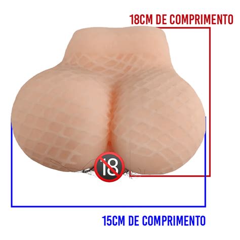 Boneca Sexual Masturbador Punheta Masculino Bumbum Vagina Anus