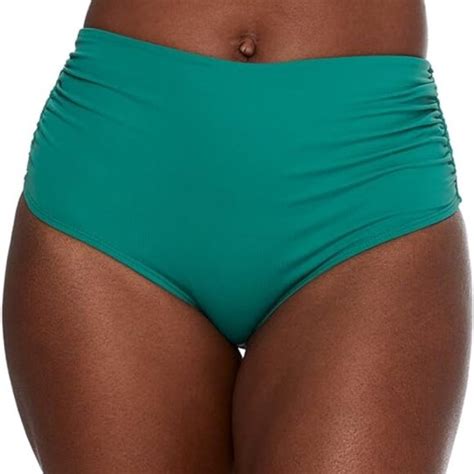 Anne Cole Swim Nwt Anne Cole Womens Convertible Side Shirred Bikini Bottoms Sxl Hl
