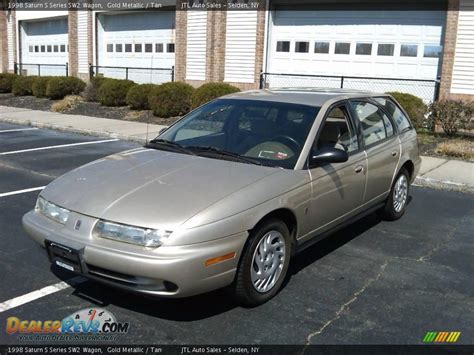 1998 Saturn S Series Sw2 Wagon Gold Metallic Tan Photo 1