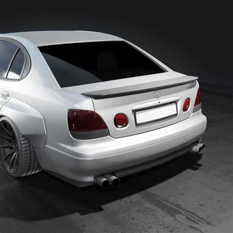 Order Flat Earth Spoiler For Lexus Gs Toyota Aristo Jzs160 Jzs161 By