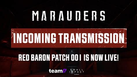 Marauders Red Baron Market Trader Bug Finally Fixed In Patch