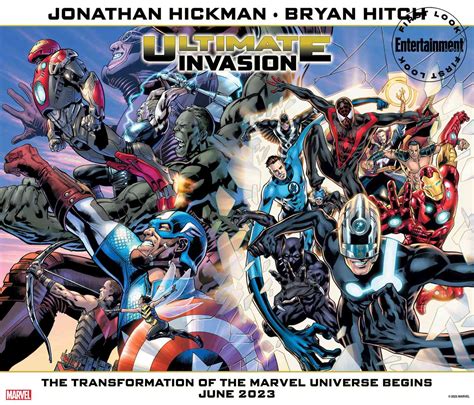 jonathan hickman  bryan hitch team    ultimate marvel comic