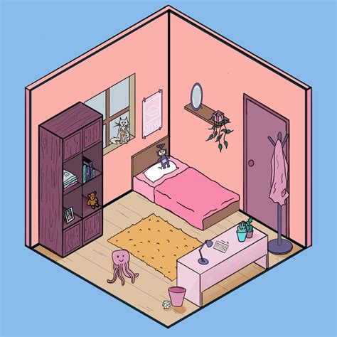 Isometric Room Skillshare Student Project