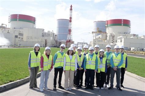 Национальный детский технопарк посетил Белорусскую атомную станцию ...