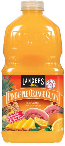 Langers Pineapple Orange Guava Juice 64 Fl Oz King Soopers