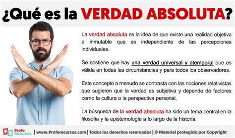 es la verdad absoluta