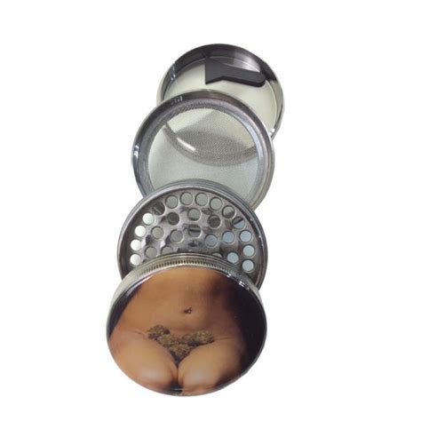 63MM ZINC NAKED BUD GRINDER