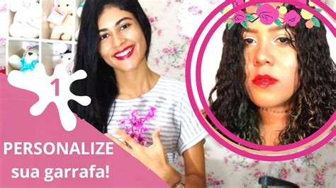 PERSONALIZE SUA GARRAFA TRANSFORMAÇÃODOQUARTODAMILESTEFFANI YouTube