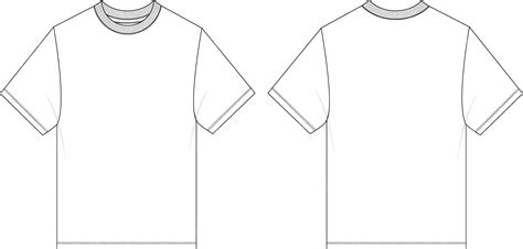 Plantilla De Vector De Dibujo Plano De Moda T Cnica De Camiseta De