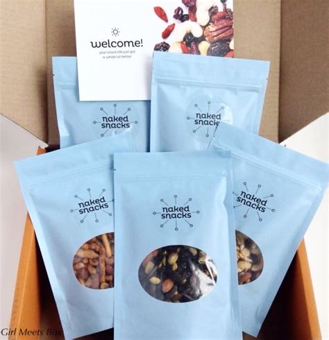 Naked Snacks Review Promo Code April Girl Meets Box