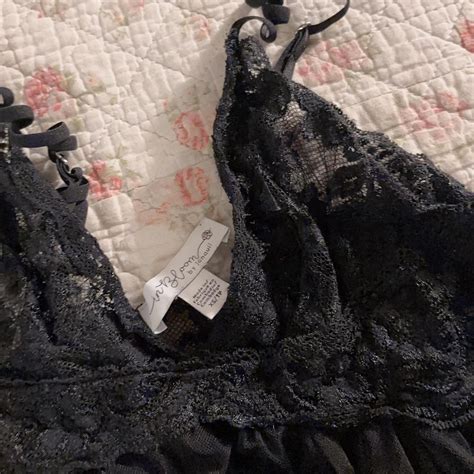 Black Lace Babydoll Top Gothicstyle Lingerie Depop