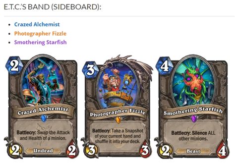 Hearthstone Top Decks On Twitter Standard INS4NE HS S 1 Legend