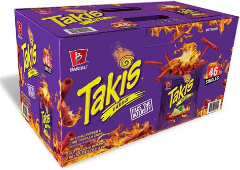 Amazon Takis Fuego 17 Oz Fiesta Size Bag Hot Chili Pepper Lime