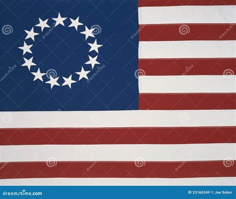 original colonial flag stock image image  historic