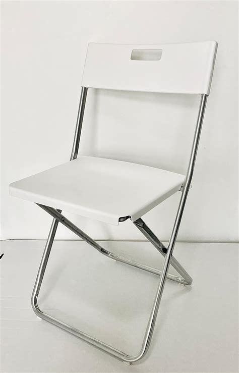 Ikea Gunde Folding Chair, White : K Hagberg/M Hagberg: Amazon.co.uk ...