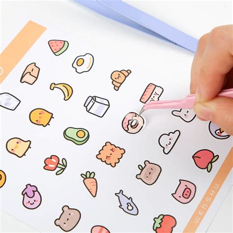 Hướng dẫn Cách làm sticker cute đơn giản Tự tay tạo ra những món quà dễ