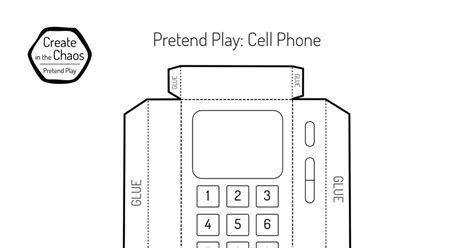 Printable Cell Phone Papercraft For Kids Artofit