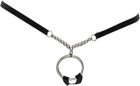 Amazon Towmus Lingerie For Men Taste Underwear Sling Bead Chain Ring Sexy Hollow T Thong