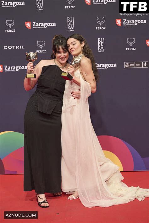 Ana Rujas Sexy Seen Flashing Her Nude Tits At The Feroz Award In Zaragoza Aznude