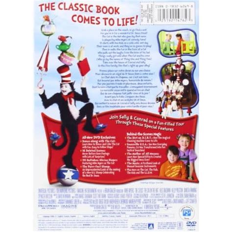 Dr Seuss The Cat In The Hat Widescreen Edition On Dvd With Mike Myers