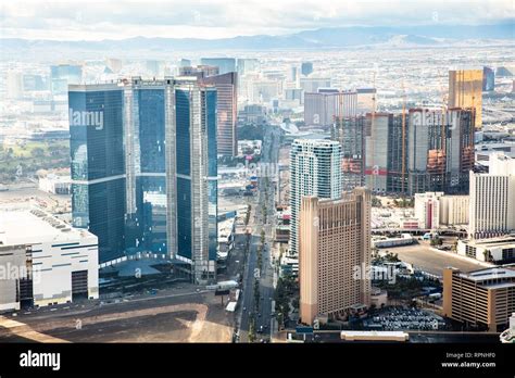 Modern Corporate Buildings At Downtown Las Vegas Stock Photo Alamy