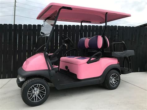 8 Pink Golf Carts That Ll Blow Your Mind Pink Golf Cart