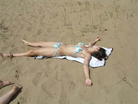 Busty Blonde Shows Her Naked Body At The Nude Beach Porn Pictures Xxx Photos Sex Images