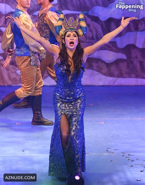 Katya Jones Sexy Showing Off Her Hot Legs In A Pantomime Performance In Manchester AZNude