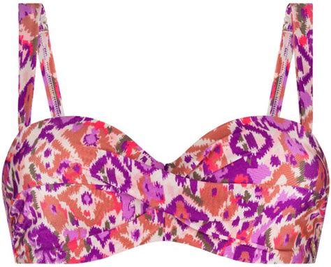 TEN CATE BEACH Bikini Top Twisted Padded Wired Bikini Top Dames Meerkleurig Bol