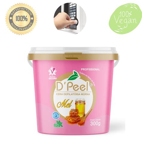 Cera Para Depilacao Intima - Cera Para Depilacao Intima Camomila, Mel Pernas, Braços 300 Gramas + 1 ...