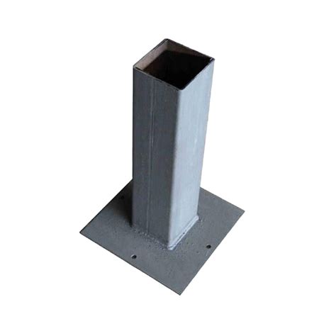 Столб опорный (Сталь) – Завод по производству террасной доски из ДПК