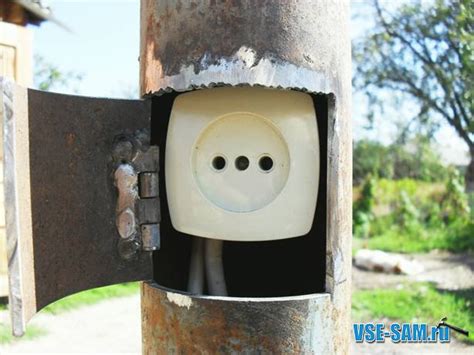 Уличная розетка