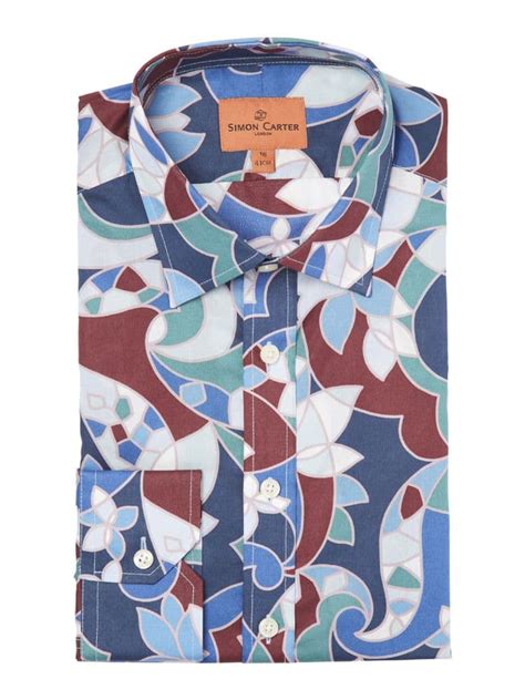 Chow S Paisley Shirt Made With Liberty Fabric