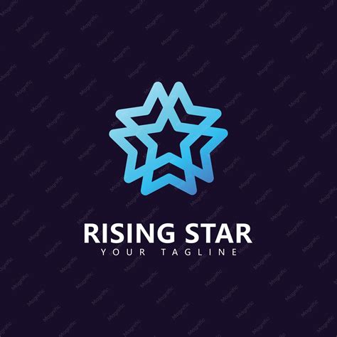 premium vector star logo design template simple star logo design