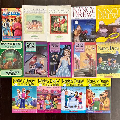 Lot of 14 Nancy Drew Clue Crew Notebooks Adventures Mysteries Girls