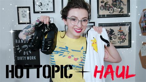 Hot Topic Haul Youtube
