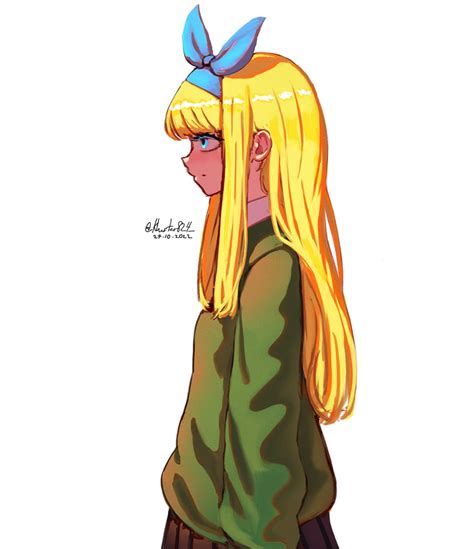 Blonde Girl Original Drawn By Khester Danbooru