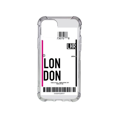 London Flight Ticket – Case Up