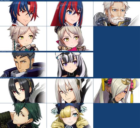 Emblem Bond Face Pictures - Lythos + Unaffiliated - Fire Emblem Engage