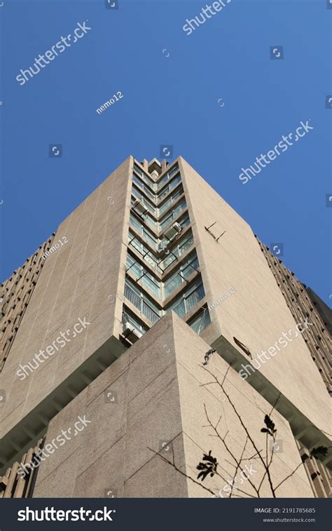 One Point Perspective Tall Buildings Stock Photo 2191785685 | Shutterstock