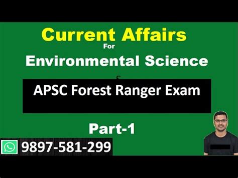 Current Affairs For Environmental Science Paper APSC Part 1 Forest