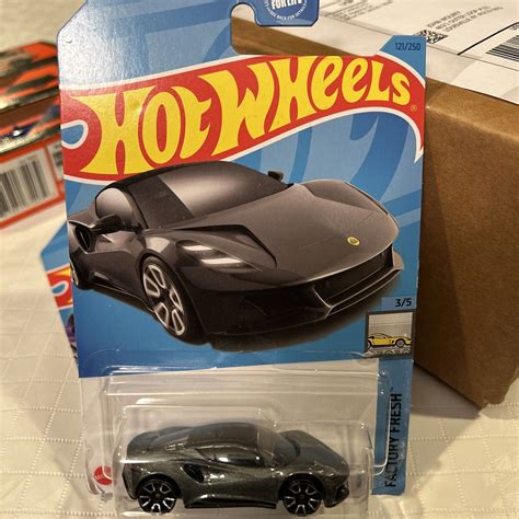 Hot Wheels Lotus Emira Factory Fresh Gray B Ebay