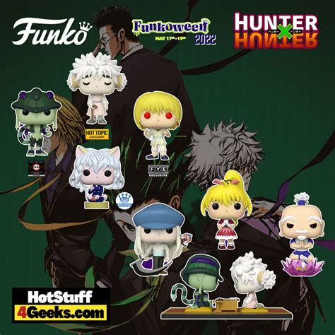 PRE-ORDER Funko Pop! Animation: Hunter X Hunter Figure Bundle W/ Pop ...
