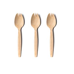 Disposable Biodegradable Wooden Takeaway Knife Fork Spoon From China