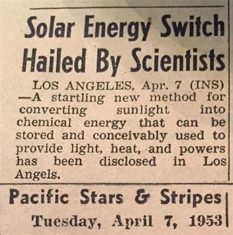 Solar Energy – From the Archives - KMEA