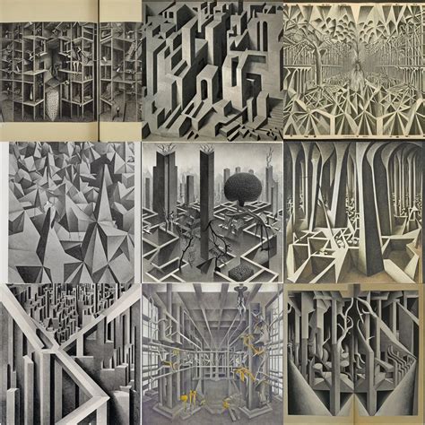 a honeycomb filled with houses by earnst haeckel | Stable Diffusion