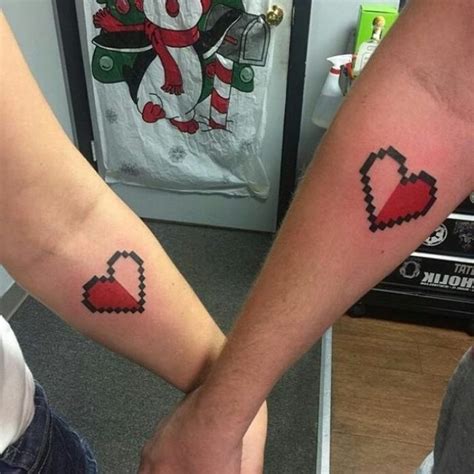 Gamer Couple Tattoos